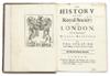 SPRAT, THOMAS. The History of the Royal-Society of London, for the Improving of Natural Knowledge . . . Second Edition Corrected.  1702
